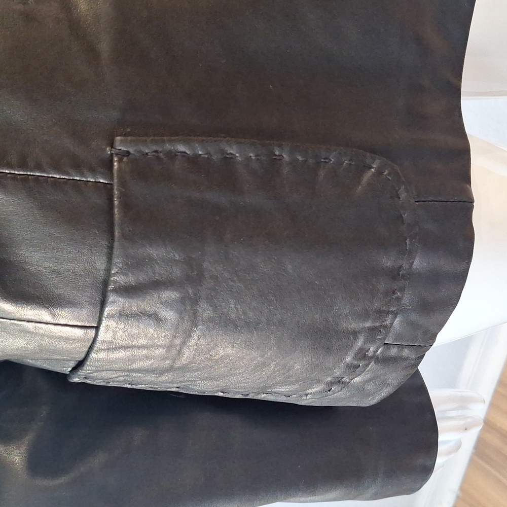 Jones New York Black lamb skin Jacket - Picture 9 of 13